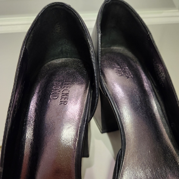 Bleecker & Bond Black Block Pumps - Picture 5 of 10